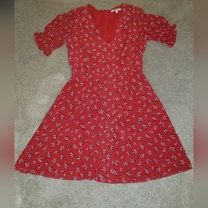 Madewell Red Dress